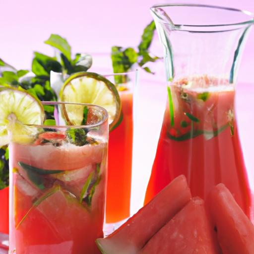 Refreshing Watermelon and Mint Cooler: A summer Delight