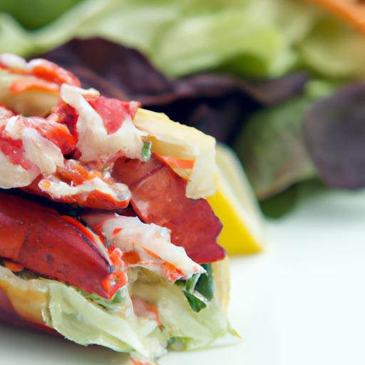 Lobster Salad Rolls: Brioche Buns Meet Seafood Delight