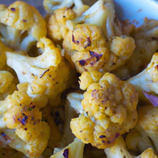 Golden Roasted Cauliflower with Turmeric & Cumin Spice