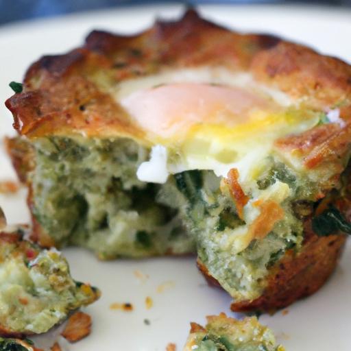 Power-Packed Spinach & Feta Egg Muffins: Easy Healthy Bites