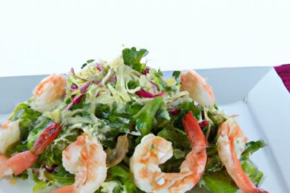 Zesty Shrimp Salad with Olive Oil and Lemon Twist