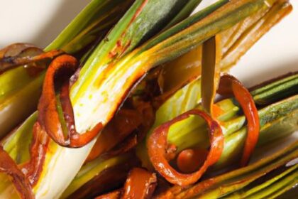 Savor Grilled Leeks with Bold, Smoky Romesco Sauce Flair