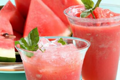 Refreshing Watermelon and Mint Cooler: A Summer Delight