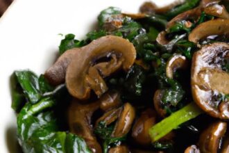 Earthy Elegance: Mastering Wild Mushroom and Spinach Sauté