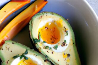 Spice Up Breakfast: Hard-Boiled Eggs with Avocado & Heat