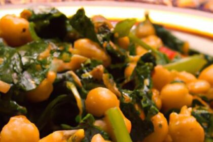 Flavorful Curried Chickpea & Spinach Sauté Made Simple