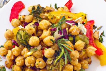 Roasted Cauliflower & Chickpea Salad: A Flavorful Boost