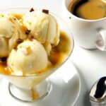 Affogato Delight: Vanilla Gelato Meets Hot Espresso Bliss