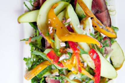 Bold Flavors Unite: Smoked Brisket Salad with Chipotle Ranch