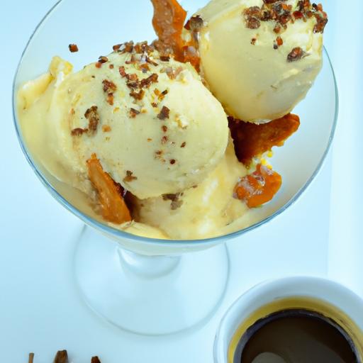 Affogato Delight: Vanilla Gelato Meets Hot Espresso Bliss