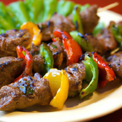 Savor the Flavor: Cumin-Spiced Beef Kebabs with Peppers