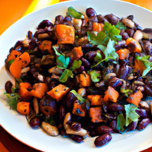 Nourish Your Day: Roasted Sweet Potato & Black Bean Salad
