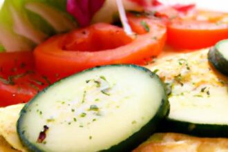 Bright and Creamy: The Perfect Feta & Cucumber Omelet