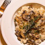 Creamy Mushroom & Thyme Cauliflower Rice Risotto Delight