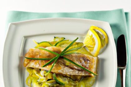 Fresh & Flavorful: Cured Mackerel Paired with Cucumber Salad