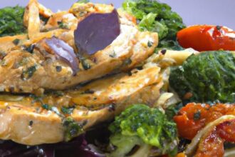 Savor the Flavor: Easy Pesto Chicken & Veggie Skillet