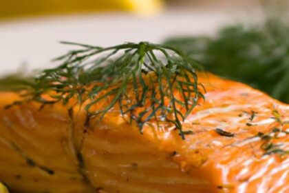 Zesty Baked Salmon with Dill and Lemon: A Fresh Delight