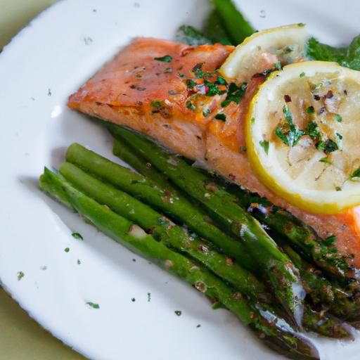Zesty One-Pan Lemon Herb Salmon with Tender Asparagus