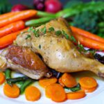 Savory Herb-Roasted Chicken with Vibrant Root Veggies