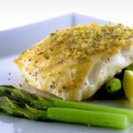 Crisp & Flavorful: Baked Halibut with Fresh Herb Crust