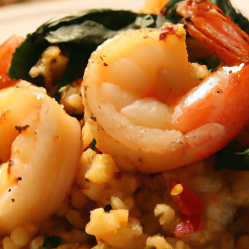 Quick & Flavorful: 15-Minute Garlic Shrimp with Quinoa