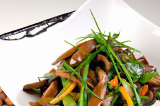 Flavorful Marinated Mushroom Salad: A Tangy, Fresh Delight