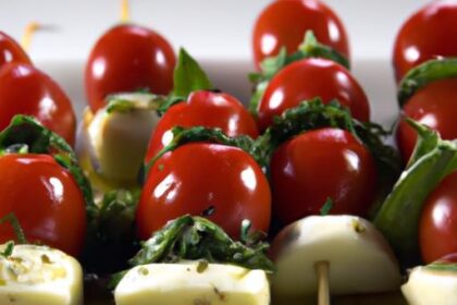 Bite-Sized Bliss: The Ultimate Guide to Mini Caprese Skewers