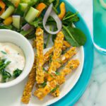 Tzatziki & Veggie Sticks: A Refreshing Twist on Healthy Snacking