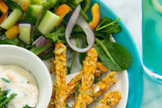 Tzatziki & Veggie Sticks: A Refreshing Twist on Healthy Snacking