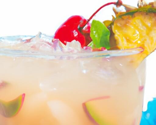 Refreshing Lychee & Coconut Water Mocktail: Tropical Delight
