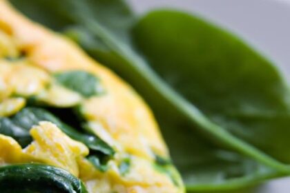 Brighten Mornings: Scrambled Eggs with Spinach & Feta Twist