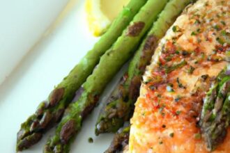 Savor Herb-Crusted Salmon Paired Perfectly with Asparagus