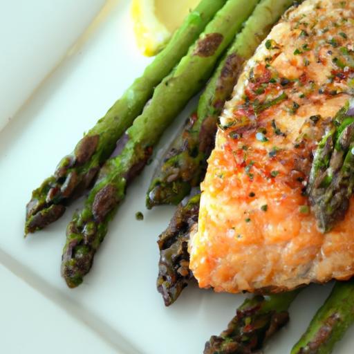 Savor Herb-Crusted Salmon Paired Perfectly with Asparagus