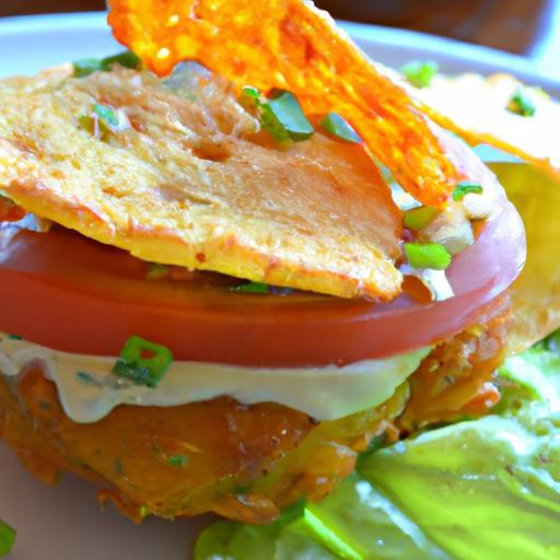 Crispy Fried Green Tomatoes Paired with Zesty Pimento Cheese