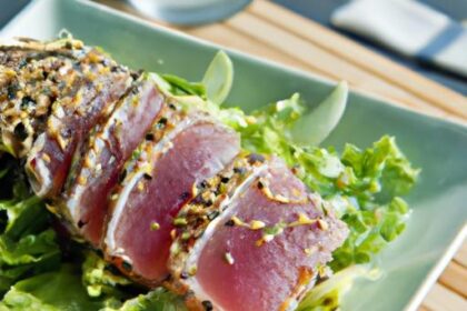 Seared Tuna Salad: A Refreshing Twist with Sesame Dressing