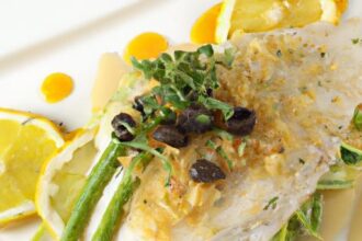 Zesty Dover Sole with Lemon and Capers: A Flavorful Delight