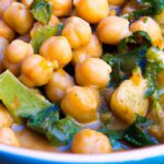 Wholesome Chickpea and Spinach Curry: A Nutritious Delight