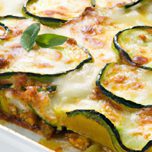 Zucchini Lasagna: A Low-Carb, Sugar-Free Delight Recipe
