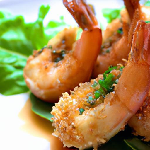 Golden Baked Stuffed Shrimp with Savory Herbed Crumbs