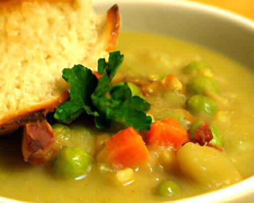 Hearty Vegan Split Pea Soup: Comfort in Every Spoonful