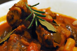 Tomato Bredie: Mediterranean Flair Meets South African Lamb Stew