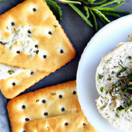 Creamy Herbed Goat Cheese Spread Perfect with Crackers