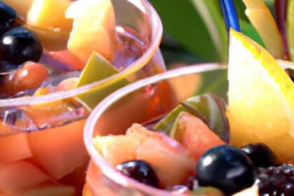 Refreshing Non-Alcoholic Sangria: Grape Juice & Fruit Twist