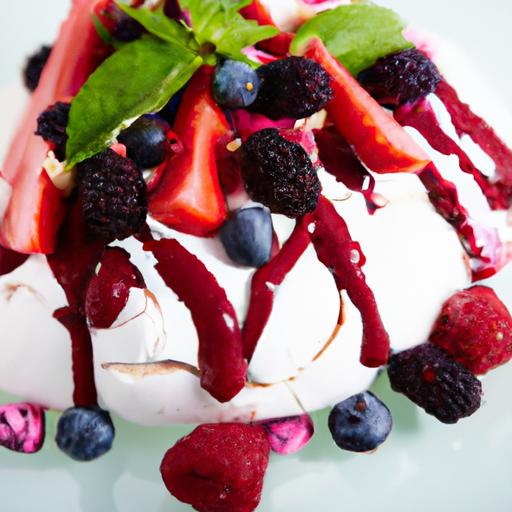 Pavlova Perfection: A Fresh Fruit Dessert Delight Explained