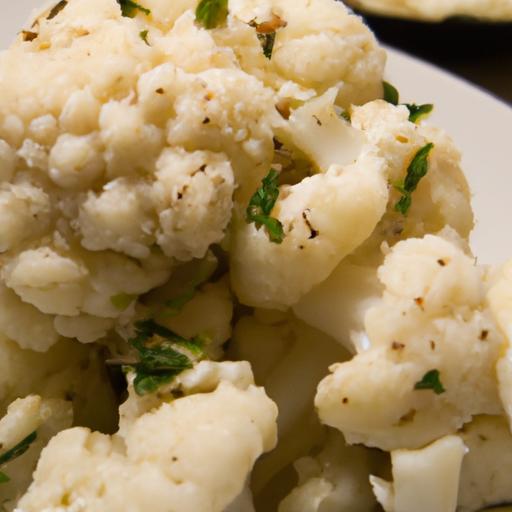 Garlic Herb Mashed Cauliflower: A Flavorful Low-Carb Twist