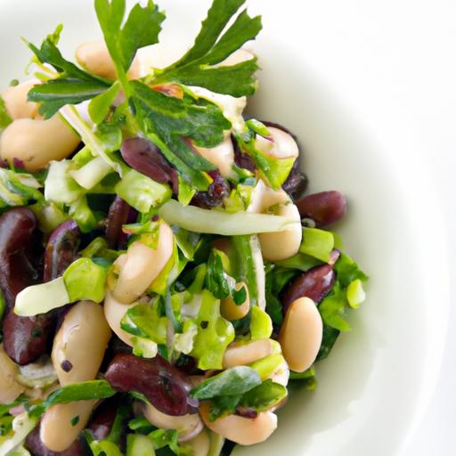 A Fresh Twist: Three-Bean Salad with Light Vinaigrette