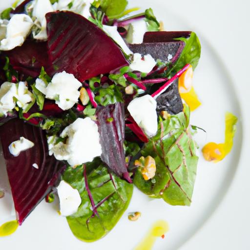 Bright‌ Bites: The Perfect Roasted⁣ Beet ‍and Goat Cheese Salad