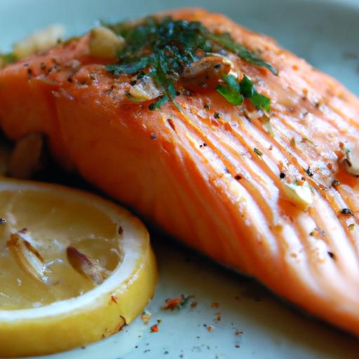 Zesty Garlic Butter Baked Salmon with Fresh Lemon Twist