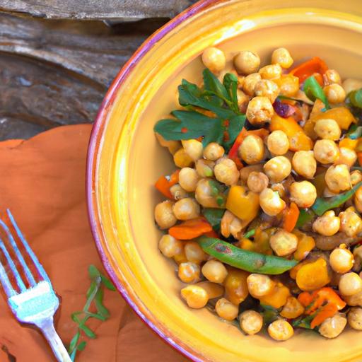 Flavor-Packed Roasted Veggie & Chickpea Power Bowl Recipe