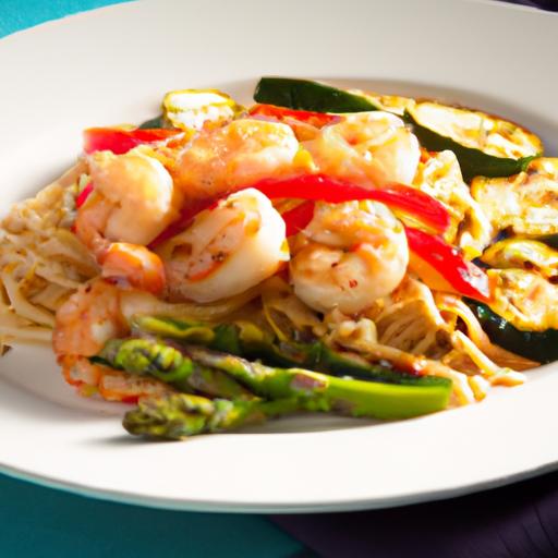 Zesty Shrimp scampi Meets Zoodles: A Light twist on Pasta